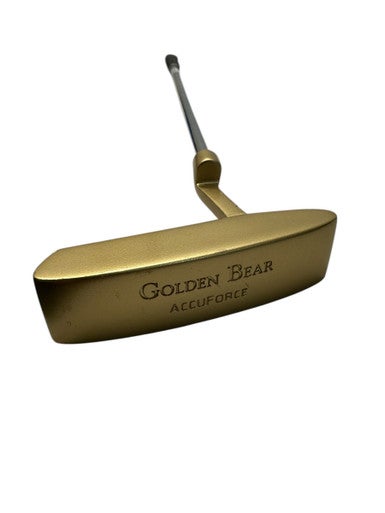 Used Golden Bear ACCUFORCE Mens Putter RH Gold 11835-S000200954