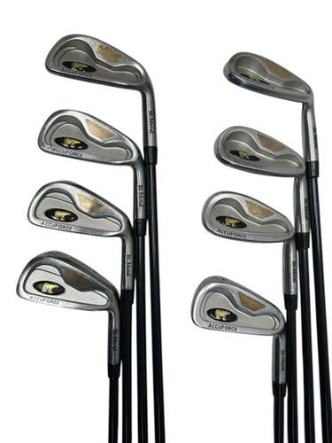 Used Golden Bear GOLDEN BEAR ACCUFORCE 8PC SET Mens Iron Set RH 3I-PW 11835-S000200960
