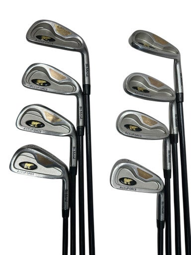 Used Golden Bear GOLDEN BEAR ACCUFORCE 8PC SET Mens Iron Set RH 3I-PW 11835-S000200960