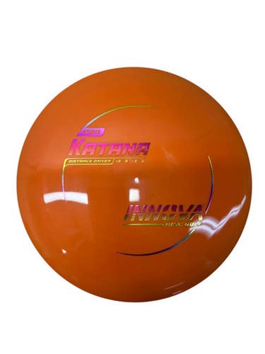 Used Innova KATANA PRO Disc Golf Driver Orange 173g 11835-S000200961
