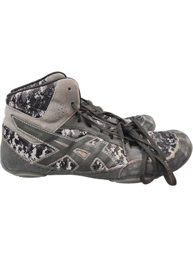 Used Asics Wrestling Shoes Grey Senior 8 11862-S000089336