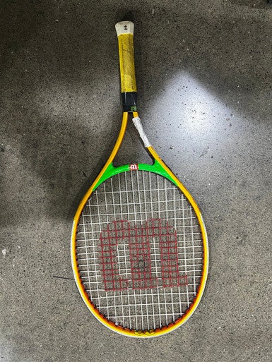 Used Wilson EZ TENNIS Junior Tennis Racquet Yellow 23" 11605-C000201464