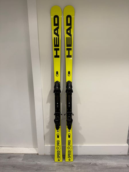 HEAD World Cup Rebels i.Speed Pro 180 cm Racing Skis With Bindings Max Din 14 (Used)