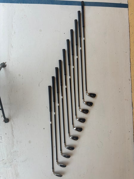 Men's Callaway Fusion Wide Sole Right Handed Iron Set Regular Flex (10 Clubs) #4 - #9, PW, GW,