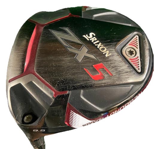 Srixon ZX5 Rebound Driver 9.5 LH Tensei CK 60 Stiff Graphite 45.5 New Grip Lefty