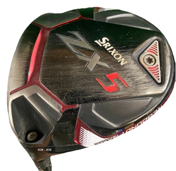Srixon ZX5 Rebound Driver 9.5 LH Tensei CK 60 Stiff Graphite 45.5 New Grip Lefty