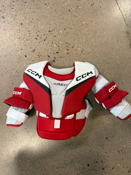 Youth Large/Extra Large CCM YTFlex 3 Goalie Chest Protector (Used)