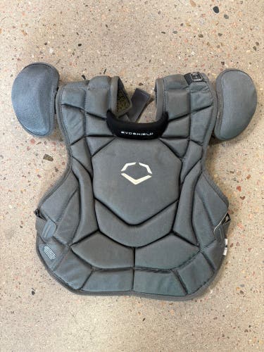 Gray Adult EvoShield Catcher's Chest Protector | 16" (Used)