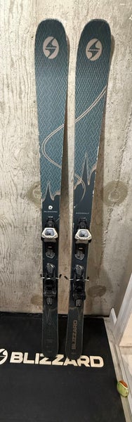 Men's 2024 Blizzard Anomaly 182 cm All Mountain Skis With Marker Griffon demo bindings