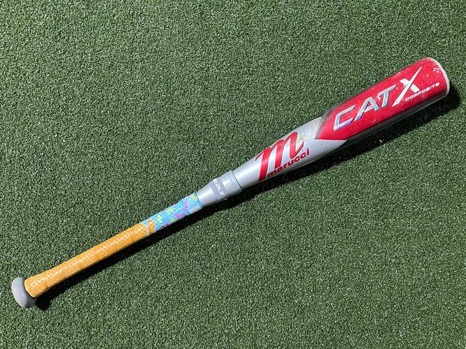 2023 Marucci CAT X Composite USSSA Certified Bat (-10) 18 oz 28" (Used)