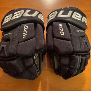 Bauer Supreme S170 Gloves 10" (Used)