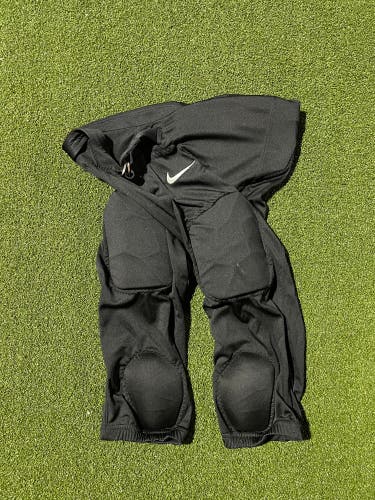 Nike Youth Padded Football Pants Black Boy’s Large (Used)