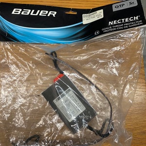 New Bauer Senior Goalie Throat Protector