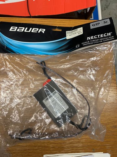 New Bauer Senior Goalie Throat Protector