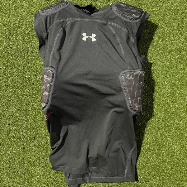 Under Armour Youth Game Day Armour Pro 5-Pad Integrated Football Shirt Youth Large (Used)