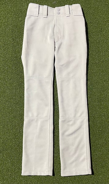 Mizuno Youth Premier Pro Baseball Pants Gray Youth Medium