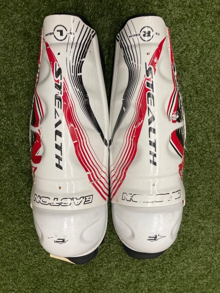 Senior Easton Stealth S3 Shin Pads 15" (Used)