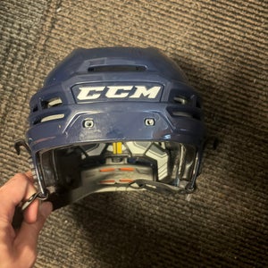One season used medium CCM Tacks 910 Helmet (screws and cage are not included)