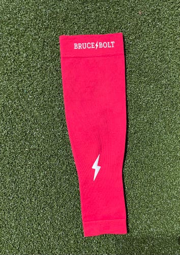 Bruce Bolt Youth Graduated Compression Premium Arm Sleeve - Red (Used)
