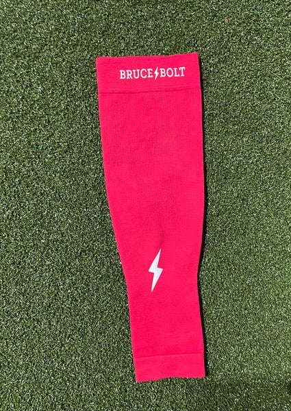 Bruce Bolt Youth Graduated Compression Premium Arm Sleeve - Red (Used)