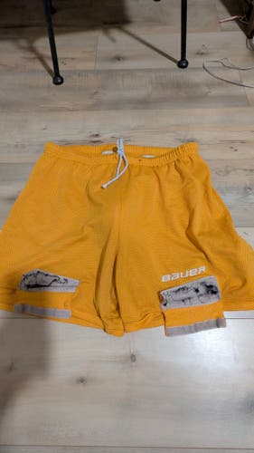 White XL Men's Under Armour Compression + Bauer Jock (Used)