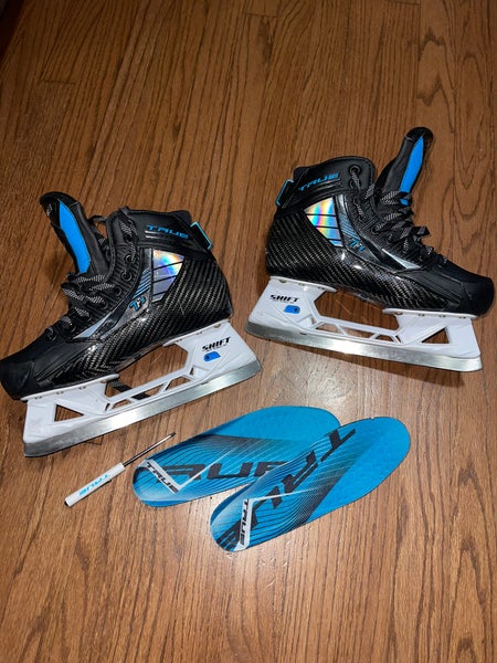 2021 True TF9 Hockey Goalie Skates Regular Width Size 5 (Used)