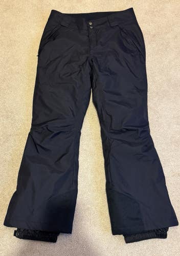 Columbia Omni Tech Mens Snowboard Ski Pants Black Size Medium
