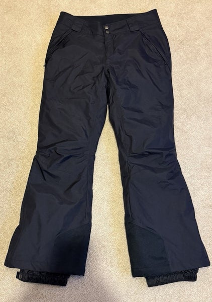 Columbia Omni Tech Mens Snowboard Ski Pants Black Size Medium