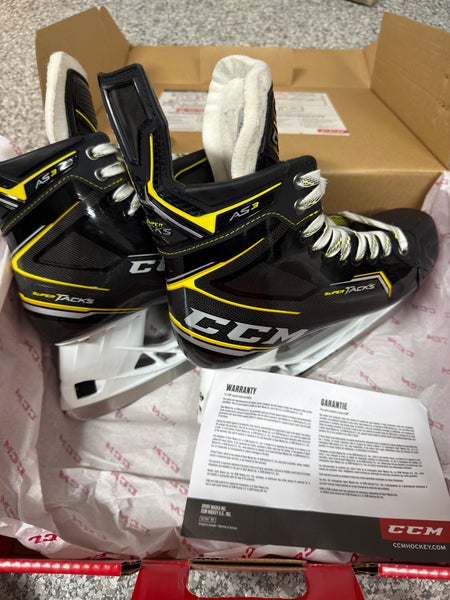 CCM Super Tacks AS3 Hockey Skates Regular Width 8.5 (Used)