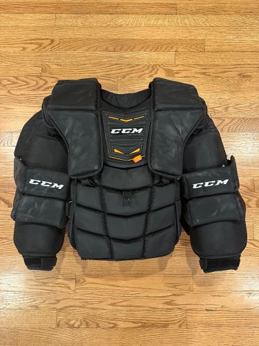 Fit 2 CCM AB Pro Hockey Goalie Chest Protector Pro Stock - READ