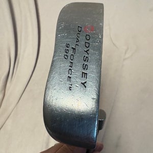 Silver Unisex Odyssey Blade Dual force 990 Right Handed Putter 31" (Used)