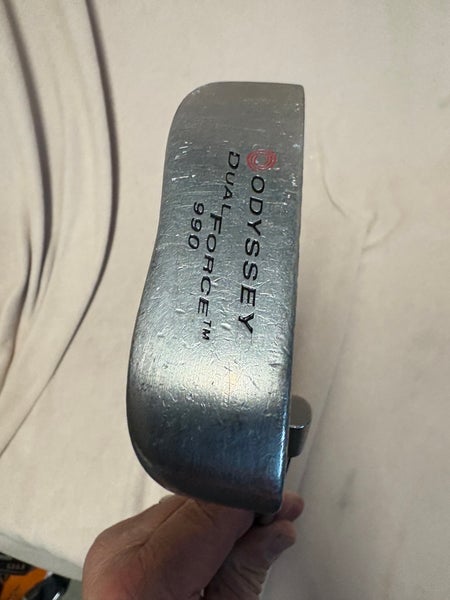 Silver Unisex Odyssey Blade Dual force 990 Right Handed Putter 31" (Used)
