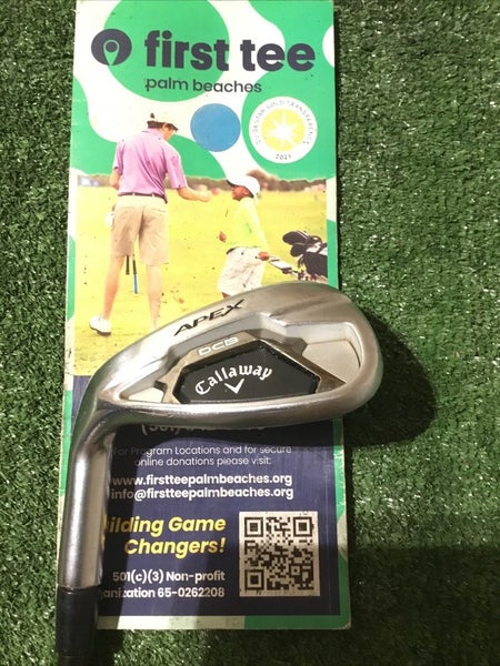 Callaway Left Handed Apex DCB Forged Gap Wedge (GW) Regular KBS TGI 70 Graphite