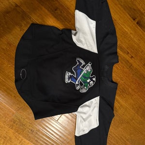 Black Goalie Cut Adult Unisex CCM Jersey (Used)