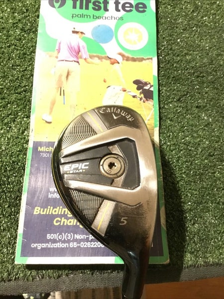 Callaway Epic Star 5 Hybrid Seniors Lite Grand Bassara h55 Graphite (39.25)