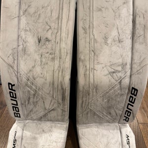 30" 2023 Bauer Supreme M5 Pro Goalie Leg Pads (Used)