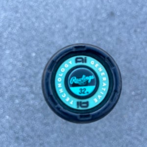 2025 Rawlings Mach AI Alloy BBCOR Certified Bat (-3) 29 oz 32" (Used)