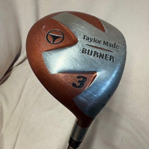 Men's TaylorMade Burner Right Handed Fairway Wood Regular Flex 3 Wood (New)