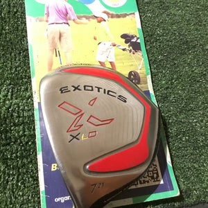Tour Edge Left Handed Exotics XLD 21* 7 Wood Regular Graphite Design Shaft 41.5