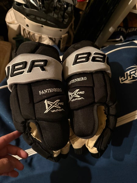 LA Kings Bauer Vapor 1X Pro Gloves 14" (Used)