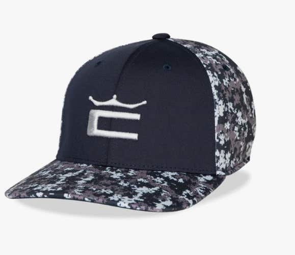 Cobra Camo Crown C Snapback Cap (Navy Blazer, Adjustable) Golf Hat 2022 NEW