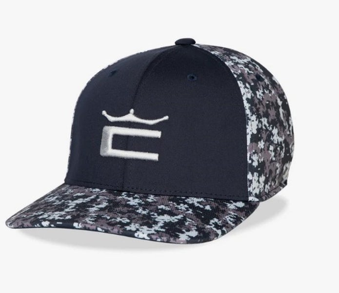 Cobra Camo Crown C Snapback Cap (Navy Blazer, Adjustable) Golf Hat 2022 NEW