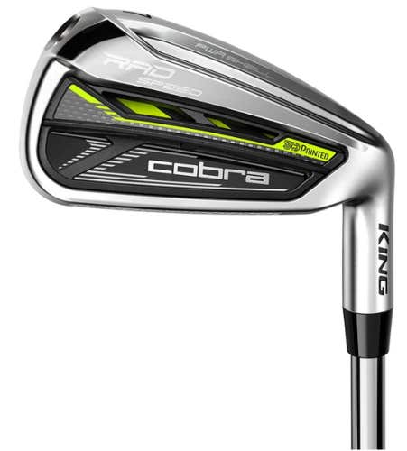 Cobra King RAD Speed Iron Set 5-PW (Steel C-Taper Lite Regular, LH) NEW