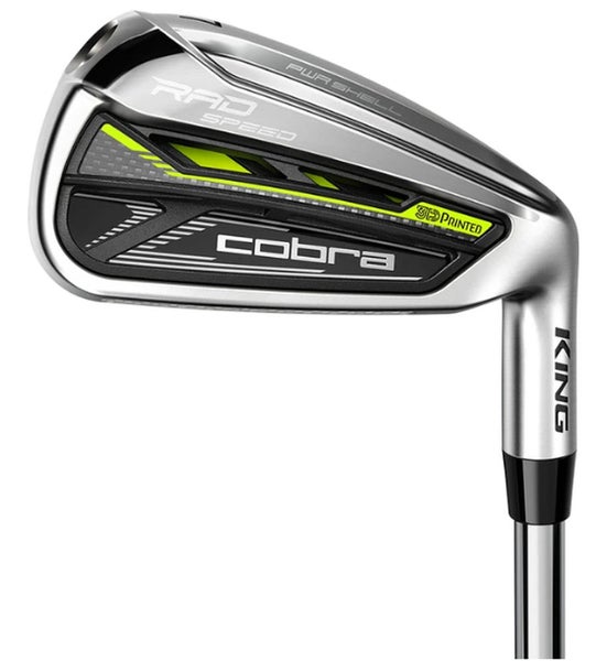Cobra King RAD Speed Iron Set 5-PW (Steel C-Taper Lite Regular, LH) NEW