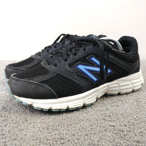 New Balance 460v2 TechRide Womens Size 7.5 WIDE Running Shoes W460CI2 Black Blue