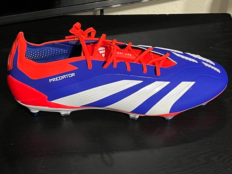 Adidas Predator Elite SG Men's Soccer Cleats Size 12.5 IF6323 Lucid Blue