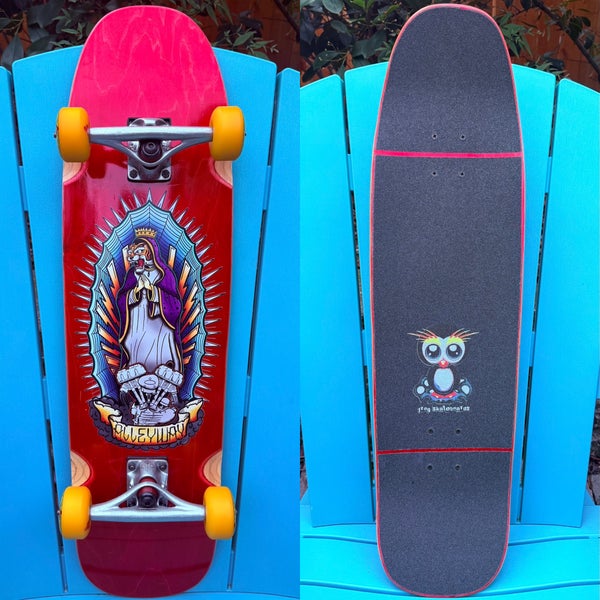 Alleyway “Tiger” Complete Skateboard 9.0” - Vintage Grind King Jay Adams Trucks