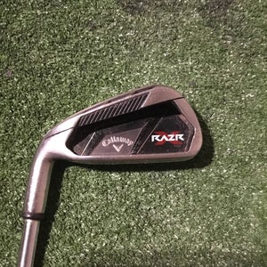 Callaway Left Handed Razr X NG 4 Iron Uniflex Steel Shaft (38.5)