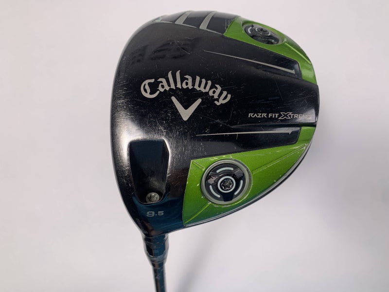 Callaway Razr Fit Xtreme Driver 9.5* Aldila Trinity 65g Regular Graphite Mens LH