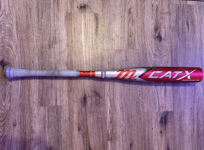 2023 Marucci CAT X Composite BBCOR Certified Bat (-3) 28 oz 31" (Used)